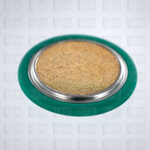 Anneau de centrage avec filtre poral - acier inox