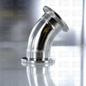 Coude égaux 90° et 45° - Inox