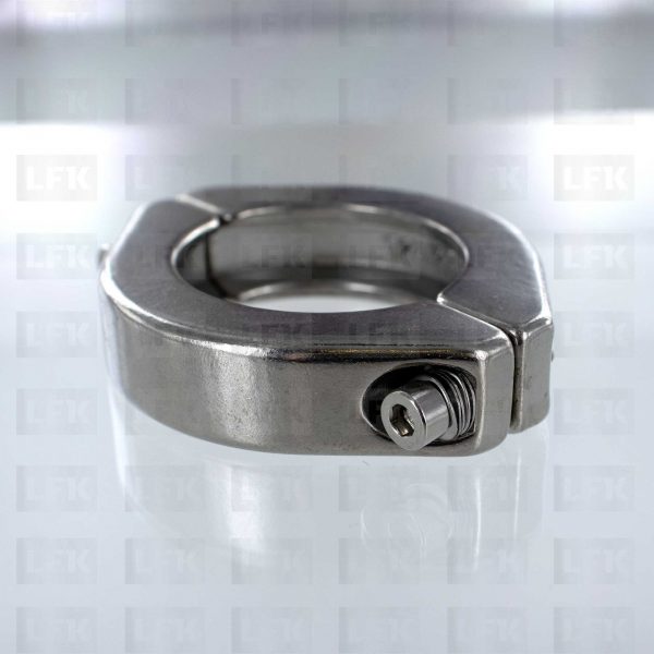 Collier demi-lune - inox