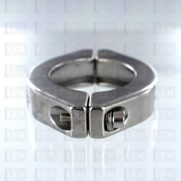 Collier demi-lune - inox – Image 3