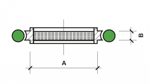 Anneau de centrage avec filtre poral - acier inox – Image 5